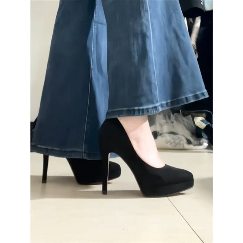 Damen Stiletto Pumps mit elegantem Zierdesign