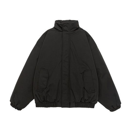 Herren Gekürzte Boxy Steppjacke mit hohem Stehkragen, elastischem Saum und Pattentaschen Shop Nory