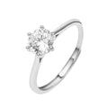 Damen Solitaire-Ring mit funkelndem Diamant Shop Nory
