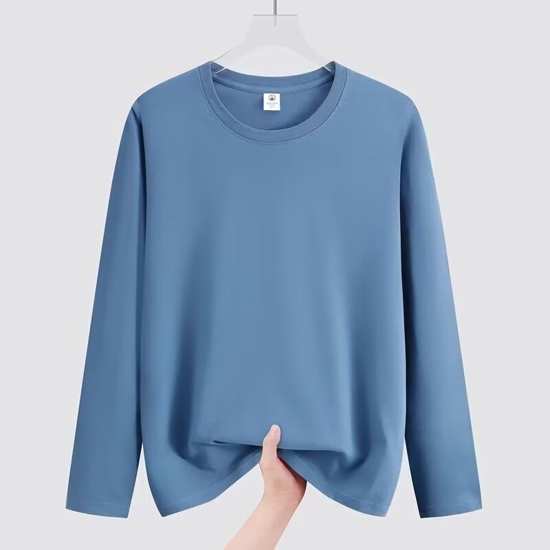 Damen Lässiges Langarmshirt aus atmungsaktiver Baumwolle Shop Nory