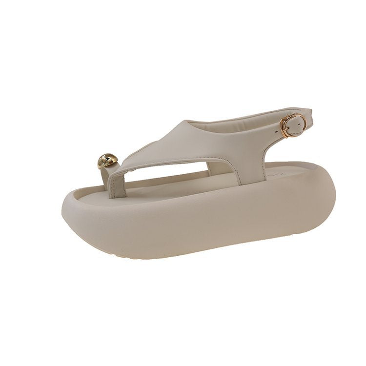 Damen modische Sling-Sandalen mit flexibler Sohle und elegantem Riemchen