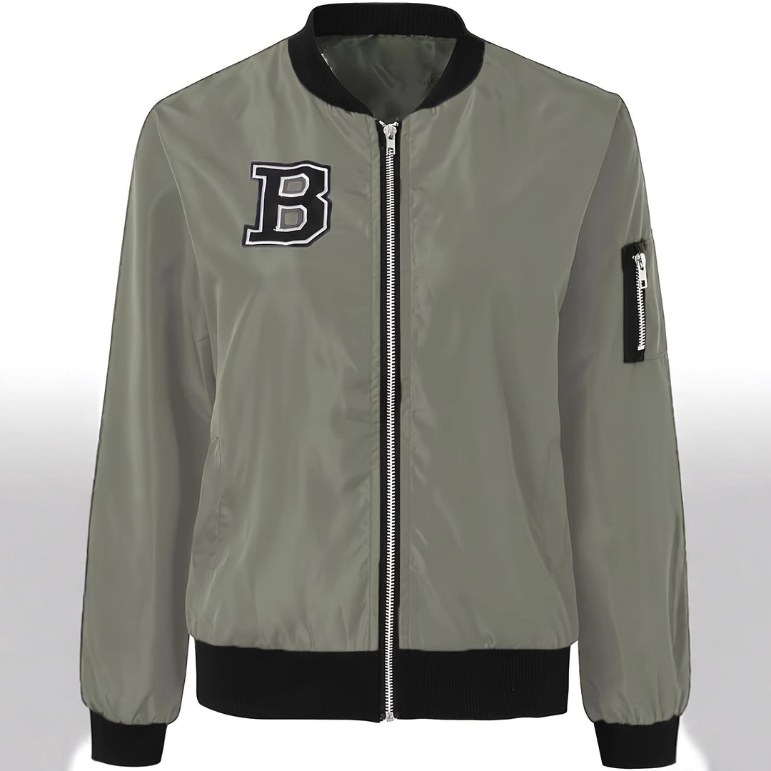 Damen Modische Bomberjacke