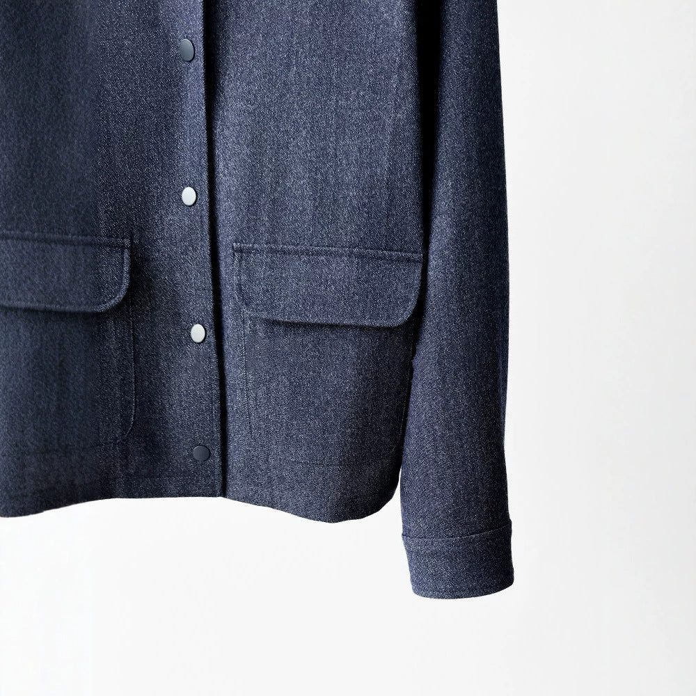 Damen Modische Jacke mit Knöpfen und praktischen Taschen Shop Nory