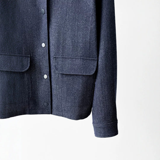 Damen Modische Jacke mit Knöpfen und praktischen Taschen Shop Nory