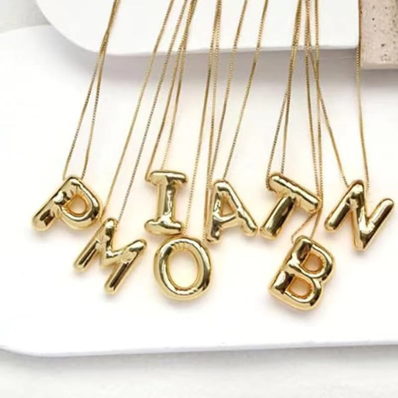 Damen Halskette mit geschwungenem Minimalisten-Anhänger und hochwertiger Gliederkette Shop Nory