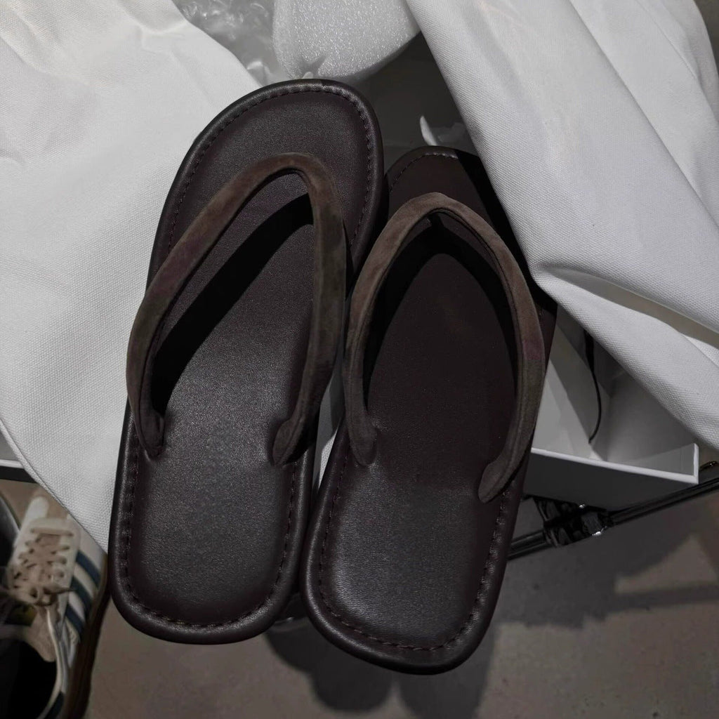 Damen Fußbett Flip-Flops mit rutschfester Sohle und anatomischer Passform
