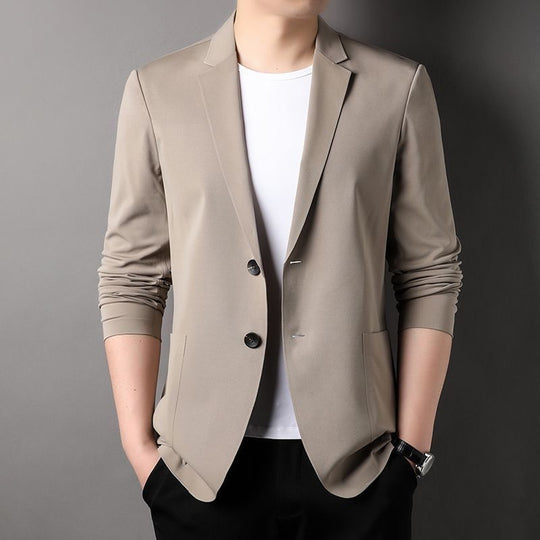 Herren Leichtes unstrukturiertes Jersey-Sakko mit Stretch und aufgesetzten Taschen Shop Nory