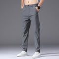 Herren modische und bequeme Chino-Hose mit elastischem Bund