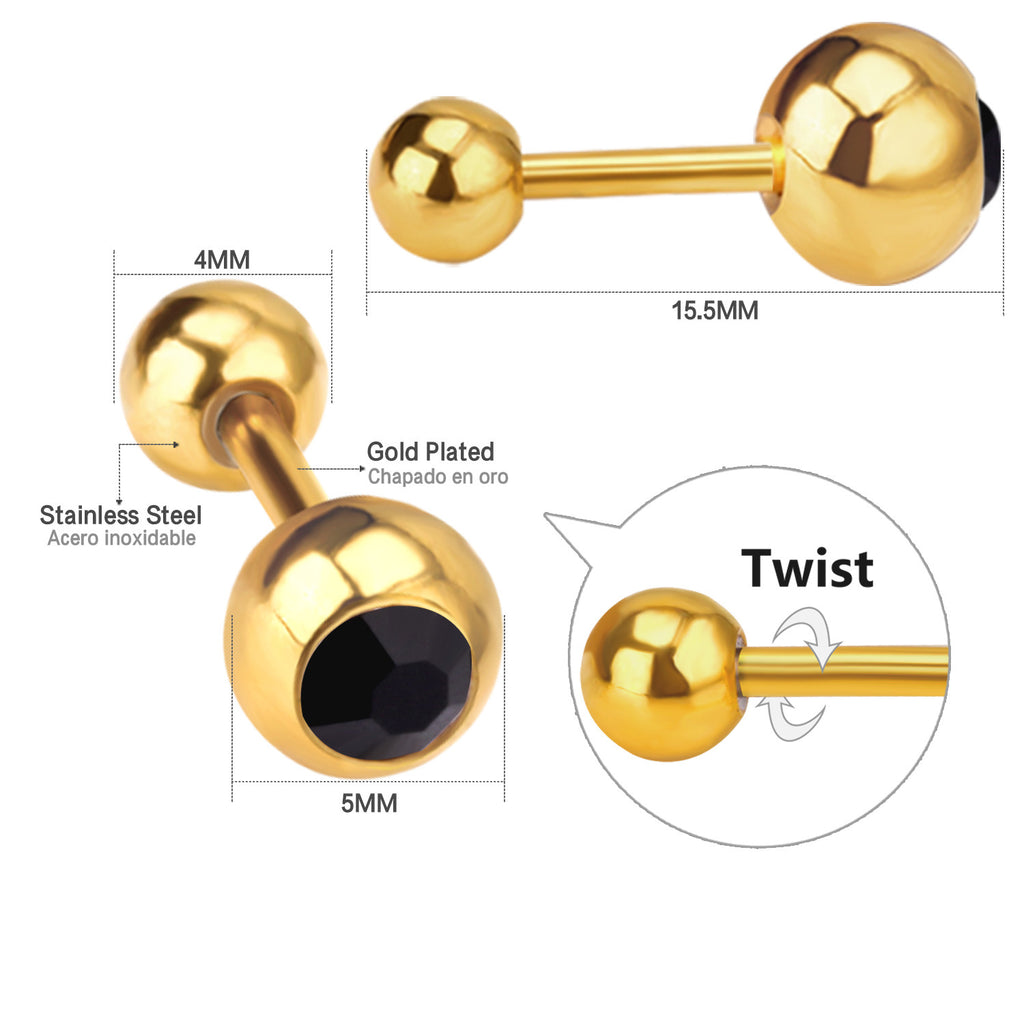 Damen Bauchnabelpiercing mit funkelndem Kristall Shop Nory
