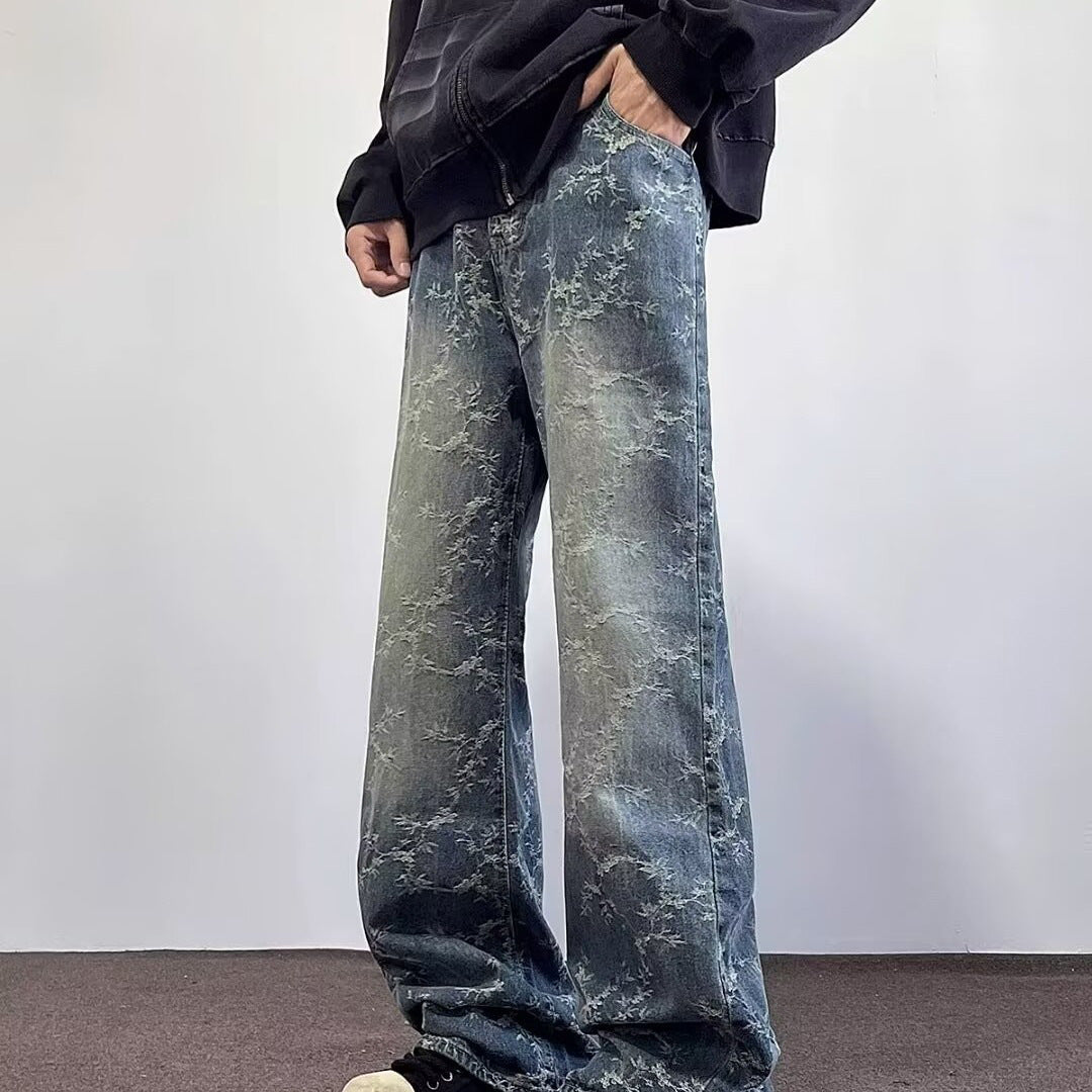 Damen Modische Baggy-Jeans Shop Nory