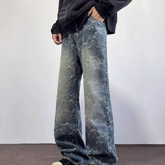 Damen Modische Baggy-Jeans Shop Nory