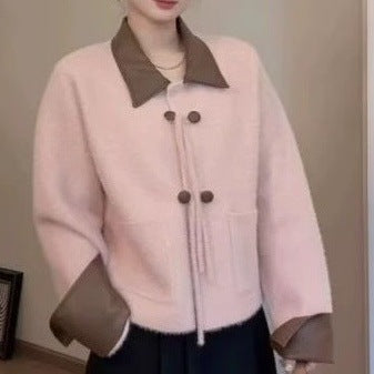 Damen Moderne Kuschelige Strickjacke Shop Nory