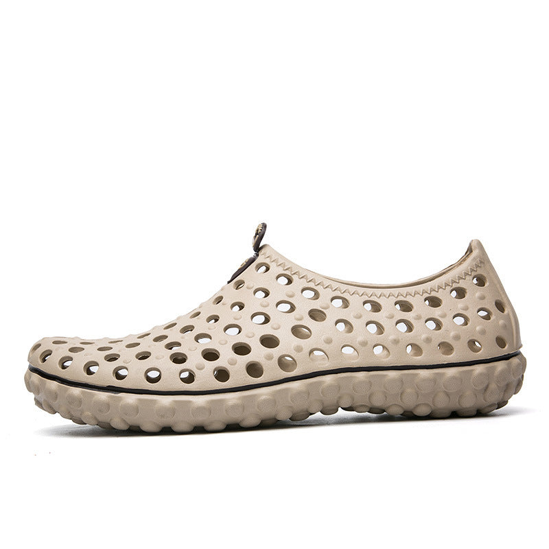Damen Freizeit-Badeschuhe mit atmungsaktiver Oberflächenstruktur