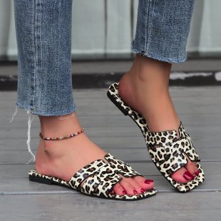 Damen Komfortable Riemchen-Pantoletten Shopnory