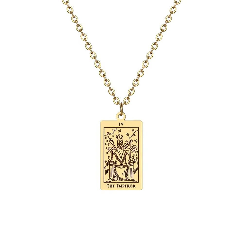 Damen Anhänger mit einzigartigem Tarot-Motiv Shop Nory