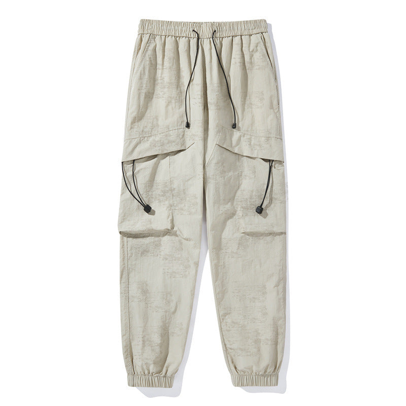 Damen Modische Cargo-Hose mit elastischem Bund Shop Nory