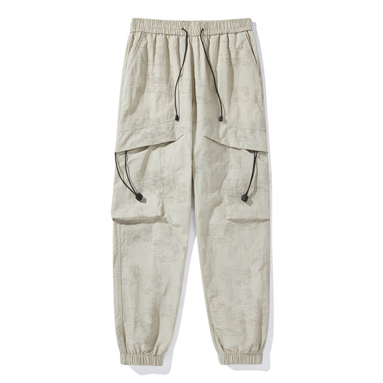 Damen Modische Cargo-Hose mit elastischem Bund Shop Nory