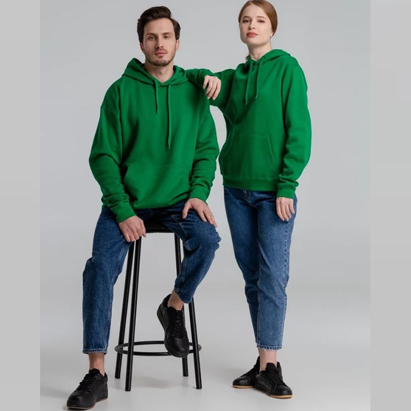 Unisex nan minimalistischer Heavyweight Kapuzenpullover aus French‑Terry mit verdeckter Kängurutasche und schmaler Silhouette Shop Nory
