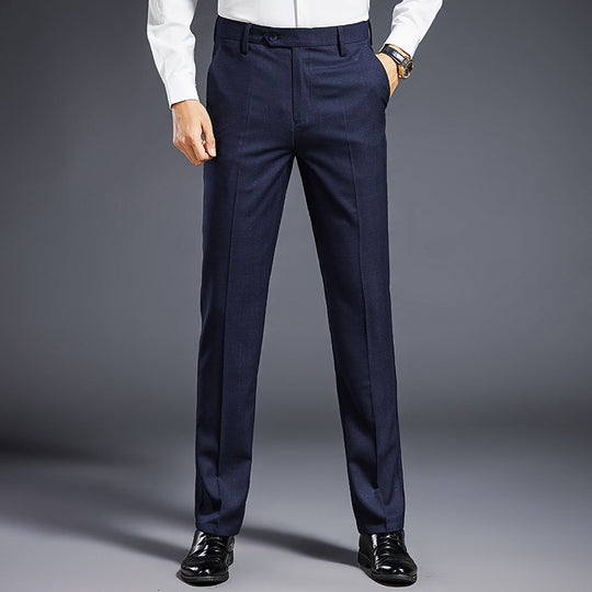 Herren Formelle Anzughose mit Bügelfalte, leichtem Stretch und schmaler Silhouette Shop Nory