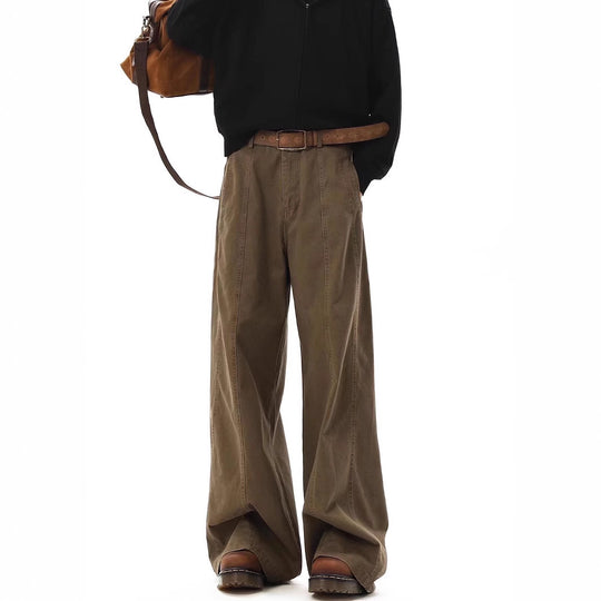 Damen Weitgeschnittene Stoffhose Shop Nory