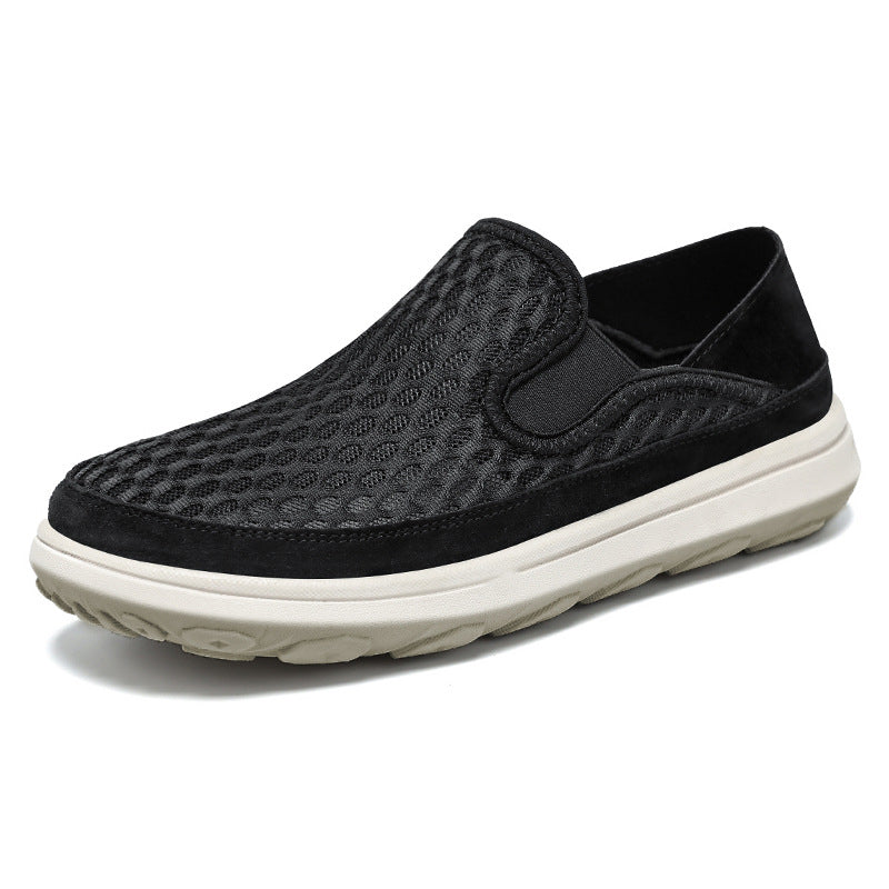 Herren nan atmungsaktiver Mesh-Slip-On Loafer mit elastischen Einsätzen und stoßdämpfender EVA-Sohle Shop Nory