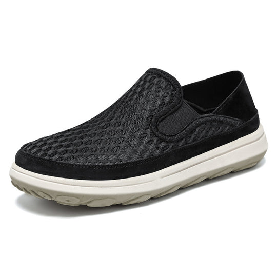 Herren nan atmungsaktiver Mesh-Slip-On Loafer mit elastischen Einsätzen und stoßdämpfender EVA-Sohle Shop Nory