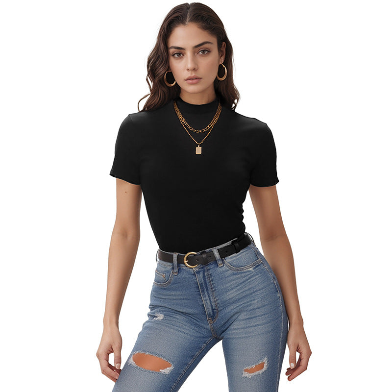 Damen High-Waist Straight-Jeans mit Destroyed-Kniepartie und schmaler Hüftpassform Shop Nory