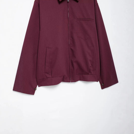 Damen Oversize Blousonjacke mit durchgehendem Reißverschluss und aufgesetzten Taschen Shop Nory