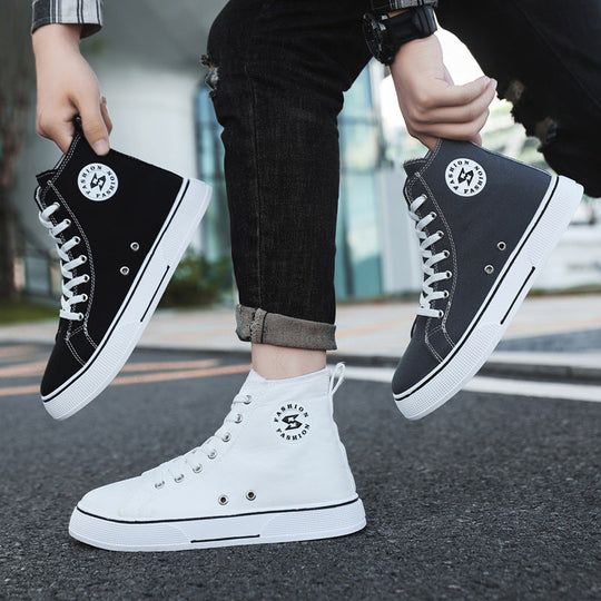 Damen Hochwertige Sneaker mit ankle-high Design und atmungsaktiver Obermaterialstruktur