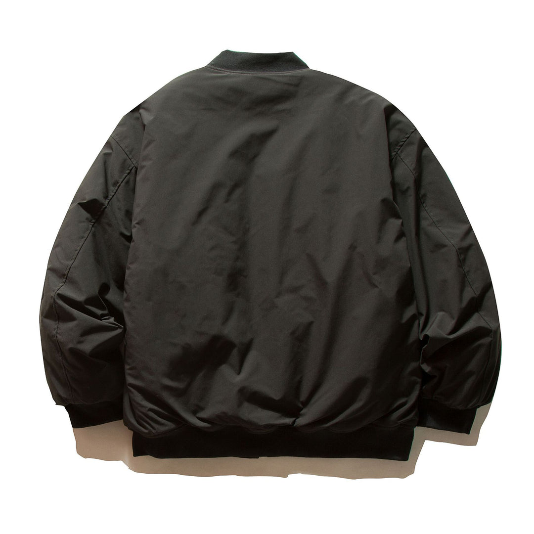 Herren Gepolsterte Bomberjacke im MA-1 Stil mit Ärmel‑Utilitytasche Shop Nory