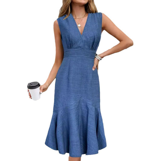 Damen A-Linien Abendkleid