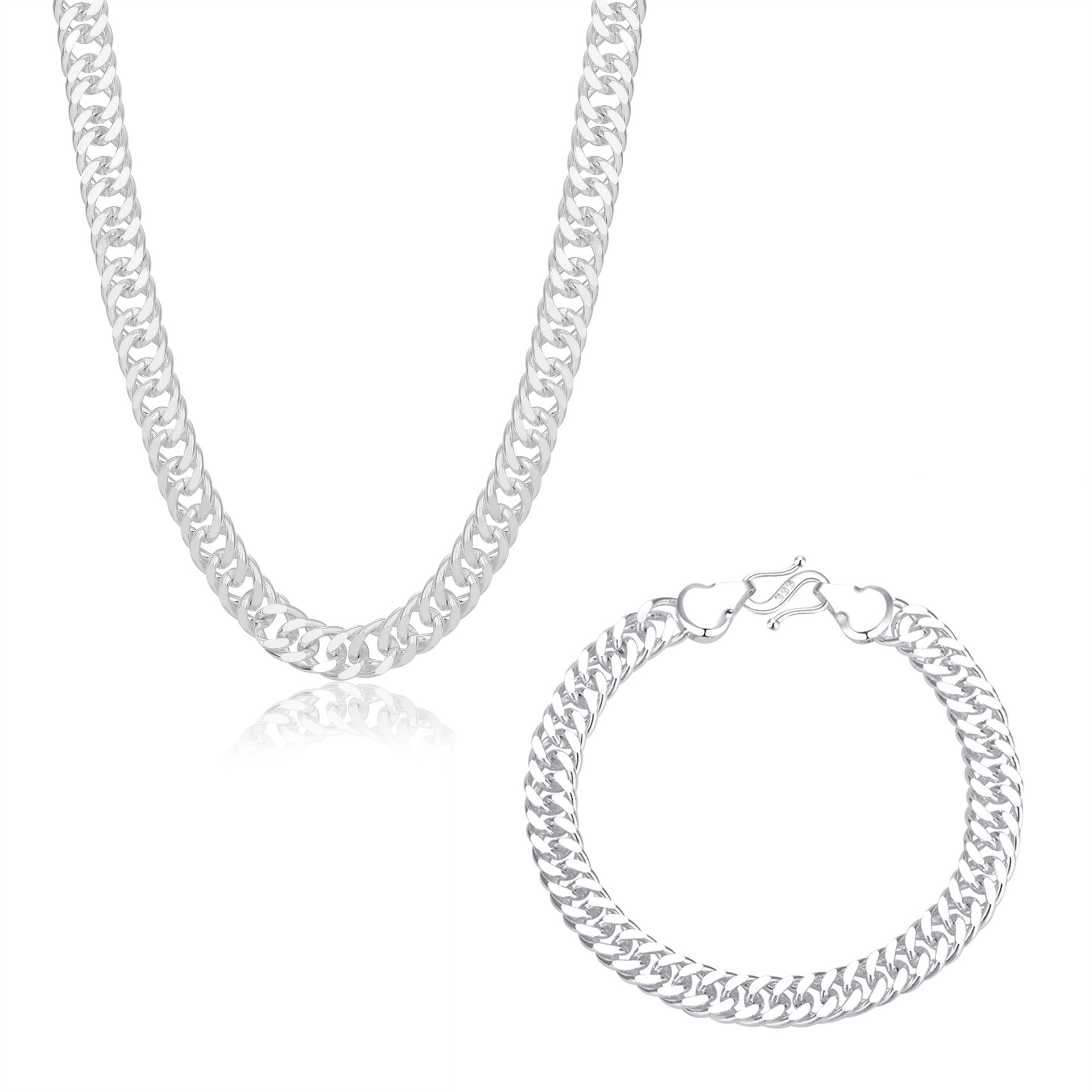 Herren Kette aus hochwertigem Edelstahl mit modernem Design Shop Nory