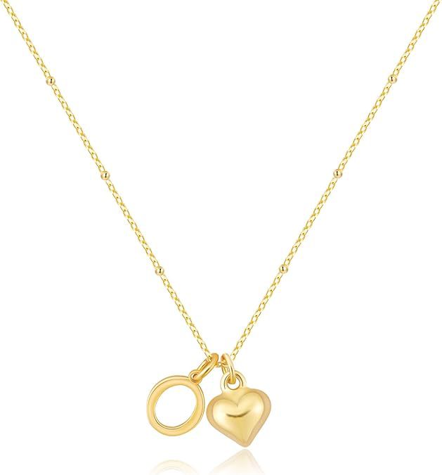 Damen Namenshalskette mit personalisiertem Anhänger und glänzenden Zierdetails Shop Nory