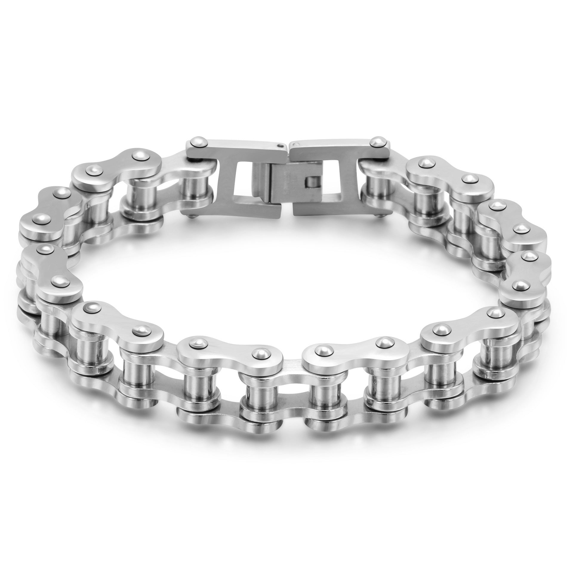 Herren Edelstahl Armband im Kettenlook Shop Nory