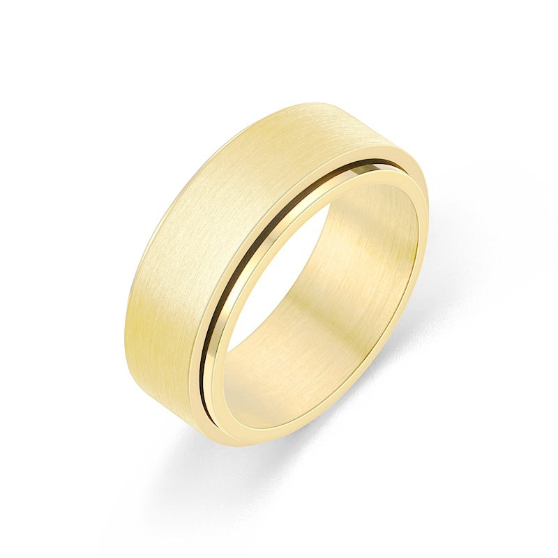 Herren Ring mit trendiger Regenbogenoberfläche Shop Nory