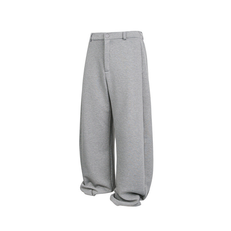 Damen Weite Cropped-Sweathose mit Gürtelschlaufen, Bundfalten und ballonförmigem Saum Shop Nory
