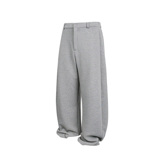 Damen Weite Cropped-Sweathose mit Gürtelschlaufen, Bundfalten und ballonförmigem Saum Shop Nory