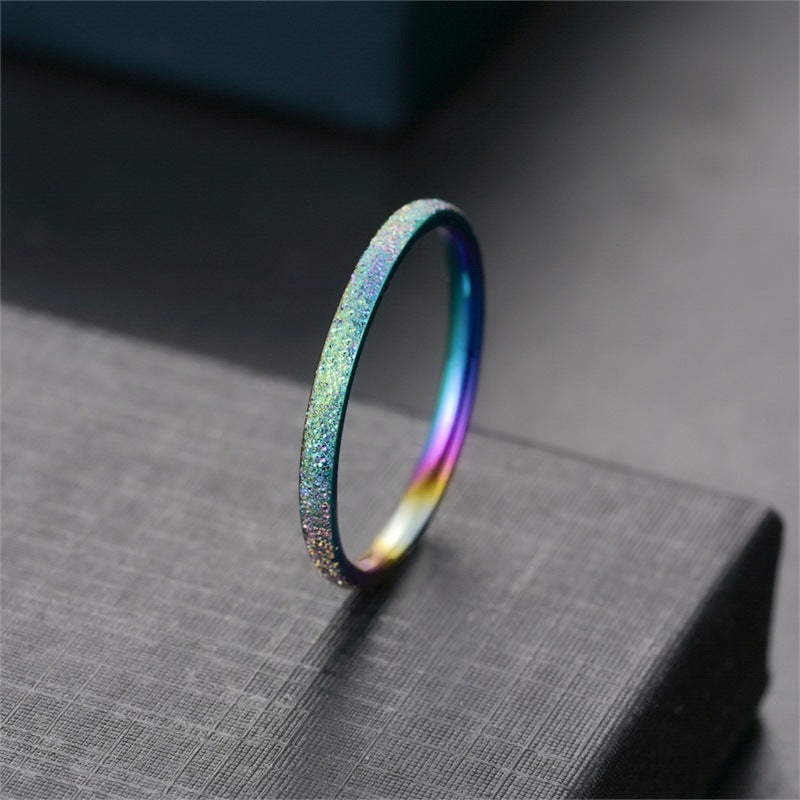 Herren Ring mit funkelndem, strukturiertem Oberflächenfinish Shop Nory