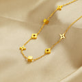 Damen Geometrische Kette Halskette Shop Nory