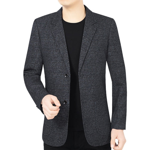 Herren Business-Casual Sakko mit Glencheck und leichtem Stretch Shop Nory