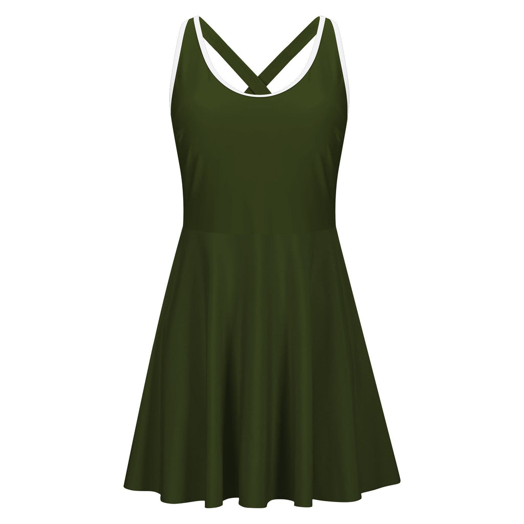Damen Sportliches Schwimmkleid