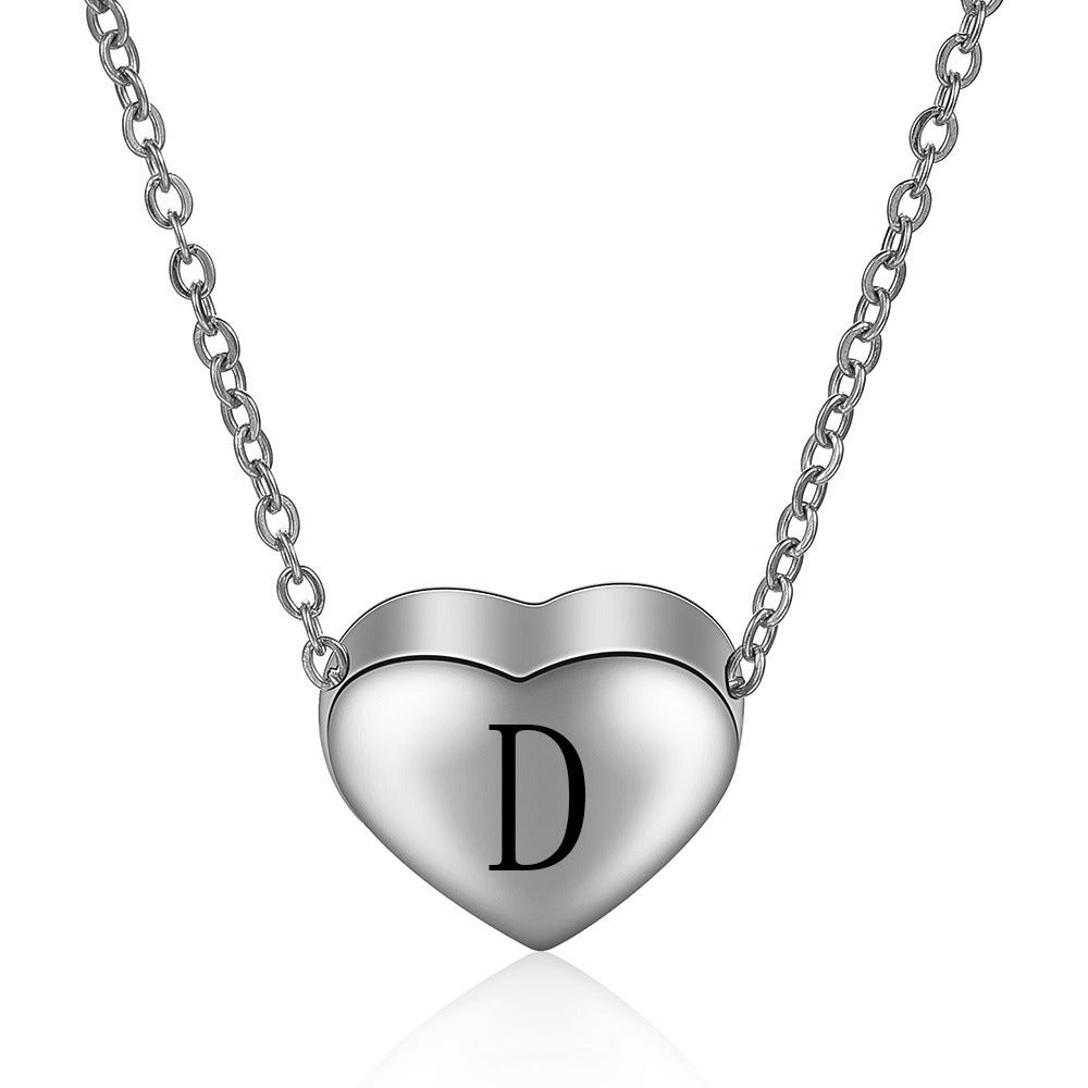 Damen Halskette mit gravierbarem Herzanhänger Shop Nory 1780328706