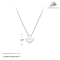 Damen Halskette mit hochwertigem Perlenanhänger aus 925 Sterling Silber Shop Nory