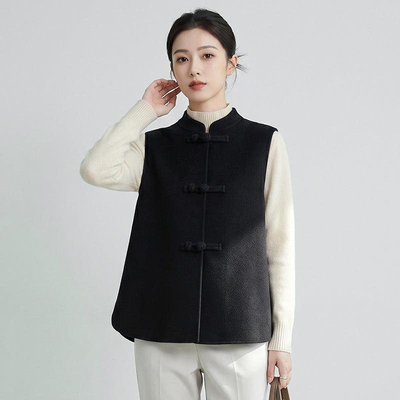 Damen Eleganter Wollmantel Shop Nory