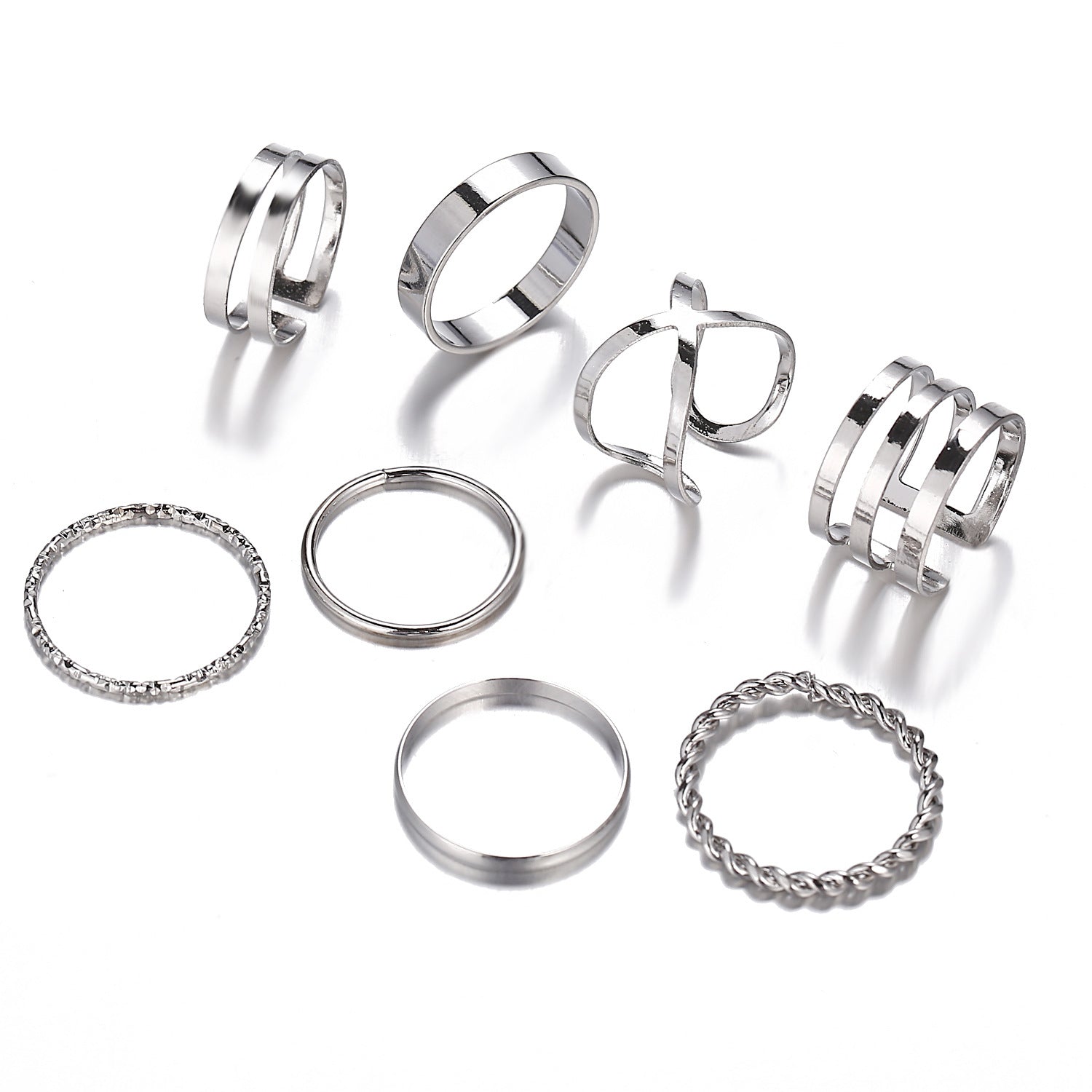 Damen Ring-Set mit eleganten Designs Shop Nory