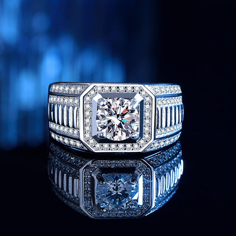 Damen Ring mit strahlendem Diamant-Cocktaildesign von Shop Nory