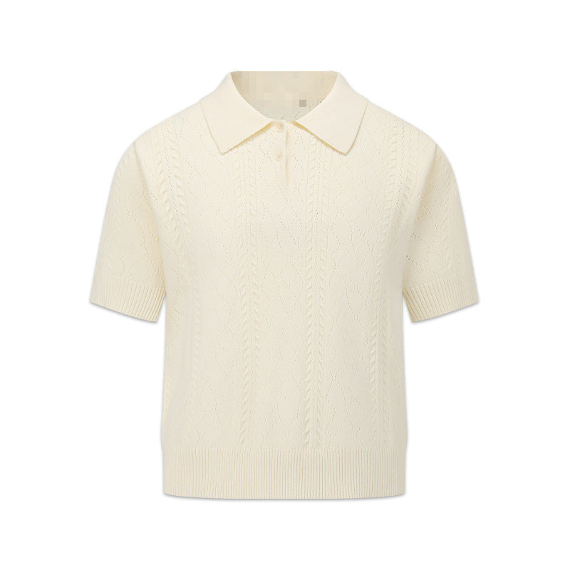 Herren Strick-Polohemd aus hochwertiger Baumwolle Shop Nory