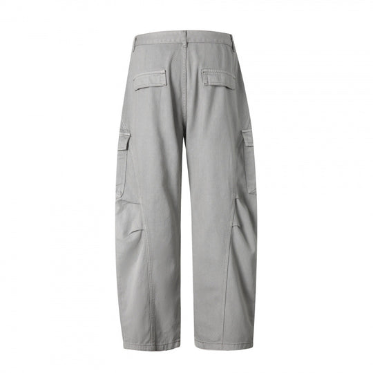 Herren Cargo-Hose im Utility-Stil mit Klappentaschen und geradem Bein Shop Nory