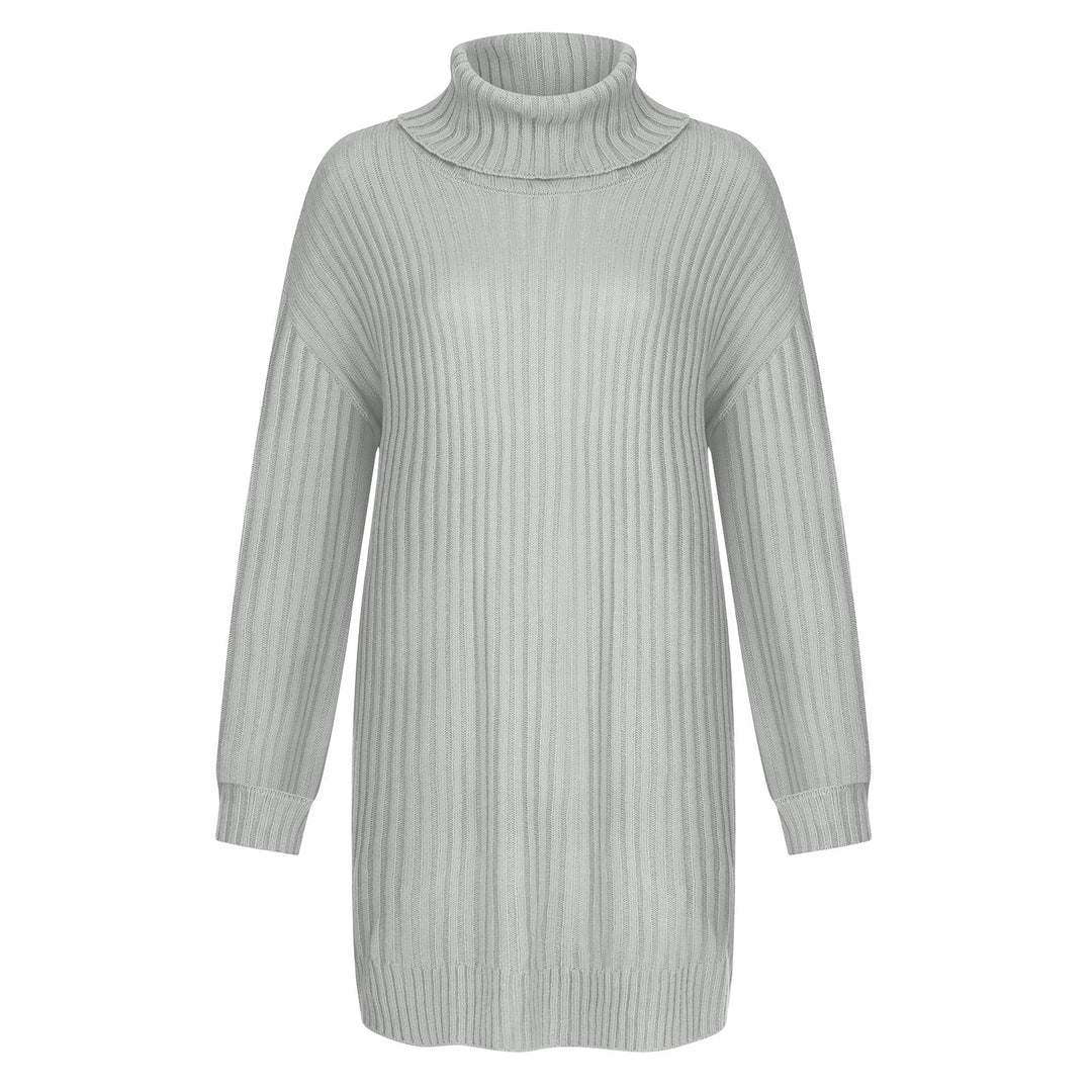 Damen Gerippter Rollkragen-Tunika mit kastigem Oversize-Schnitt Shop Nory