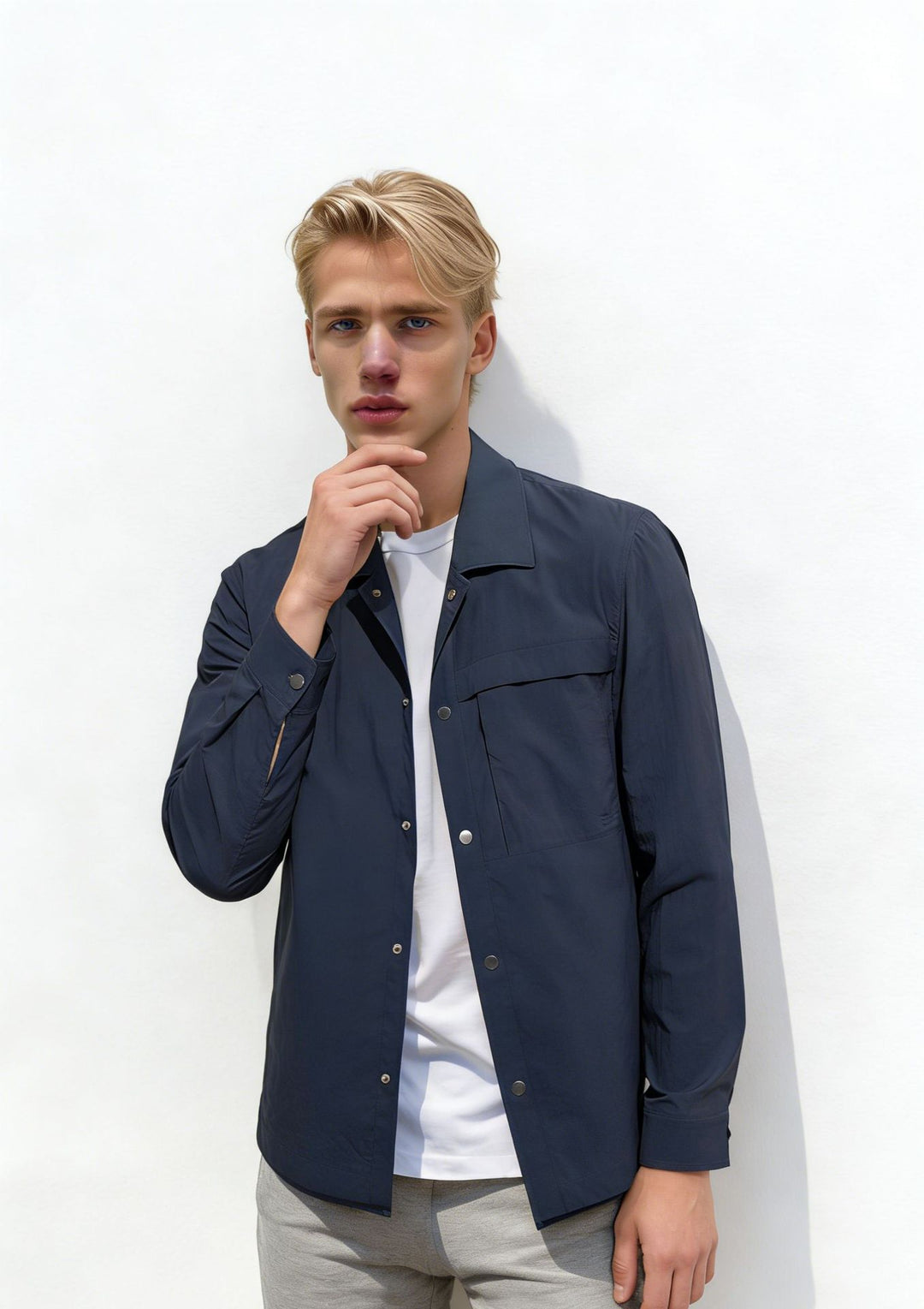 Herren multifunktionales Übershirt aus technischer Mikrofaser Shop Nory
